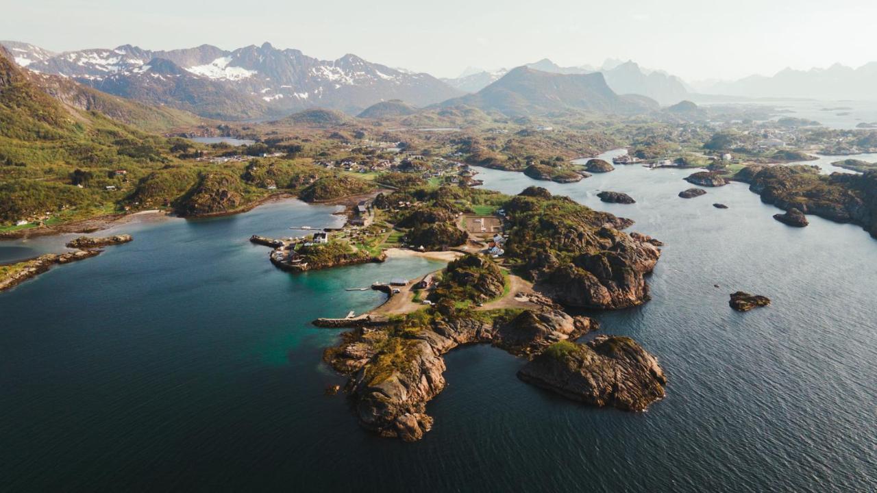 Skarungen - Hotel, Cabins And Camping Kabelvåg Esterno foto